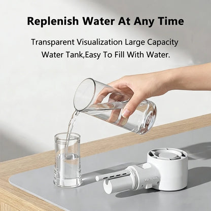 Portable Mini Humidifier Spray Fan Handheld Water Mist Fan Rechargeable Personal Hand Fan Small Water Spray Fan For Outdoor